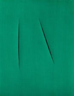 Lucio Fontana - Concetto Spaziale.