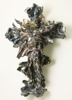 Lucio Fontana - Crocifisso