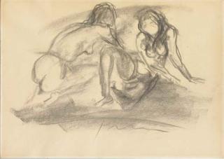 Lucio Fontana - Due Donne