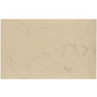 Lucio Fontana - Nudo Femminile