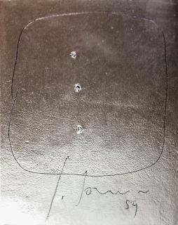 Lucio Fontana - Ohne Titel (Concetto Spaziale).