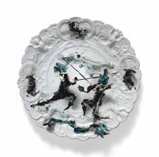 Lucio Fontana - Piatto