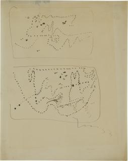 Lucio Fontana - Studi Per Concetto Spaziale