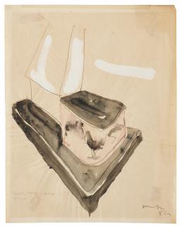 Lucio Fontana - Studio per camino