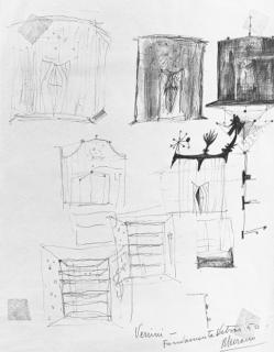 Lucio Fontana - Studio per le cappelle