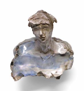 Lucio Fontana - Testina (Little Head)