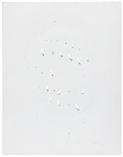 Lucio Fontana - Untitled (Disegno: Concetto Spaziale)