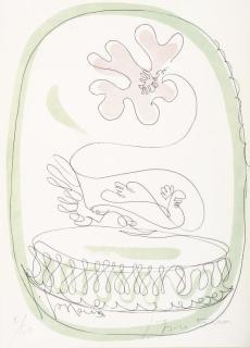 Lucio Fontana - Untitled (Ruhé & Rigo L-16)