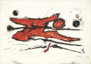 Lucio Fontana - Untitled