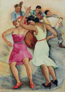 Lucy Brown l\'Engle - Dancers with Musicians