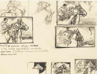 Lucy Kemp Welch - Designs For A Letter Head