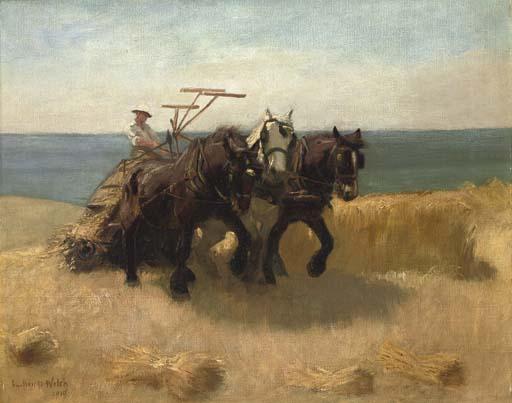 Lucy Kemp-Welch - Harvesting