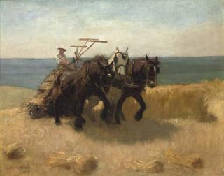 Lucy Kemp-Welch - Harvesting