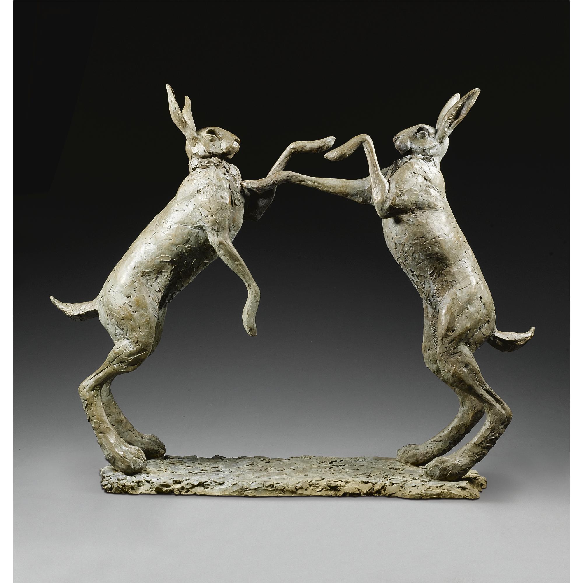Lucy Kinsella - Boxing Hares