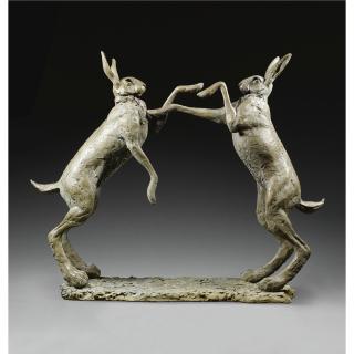 Lucy Kinsella - Boxing Hares