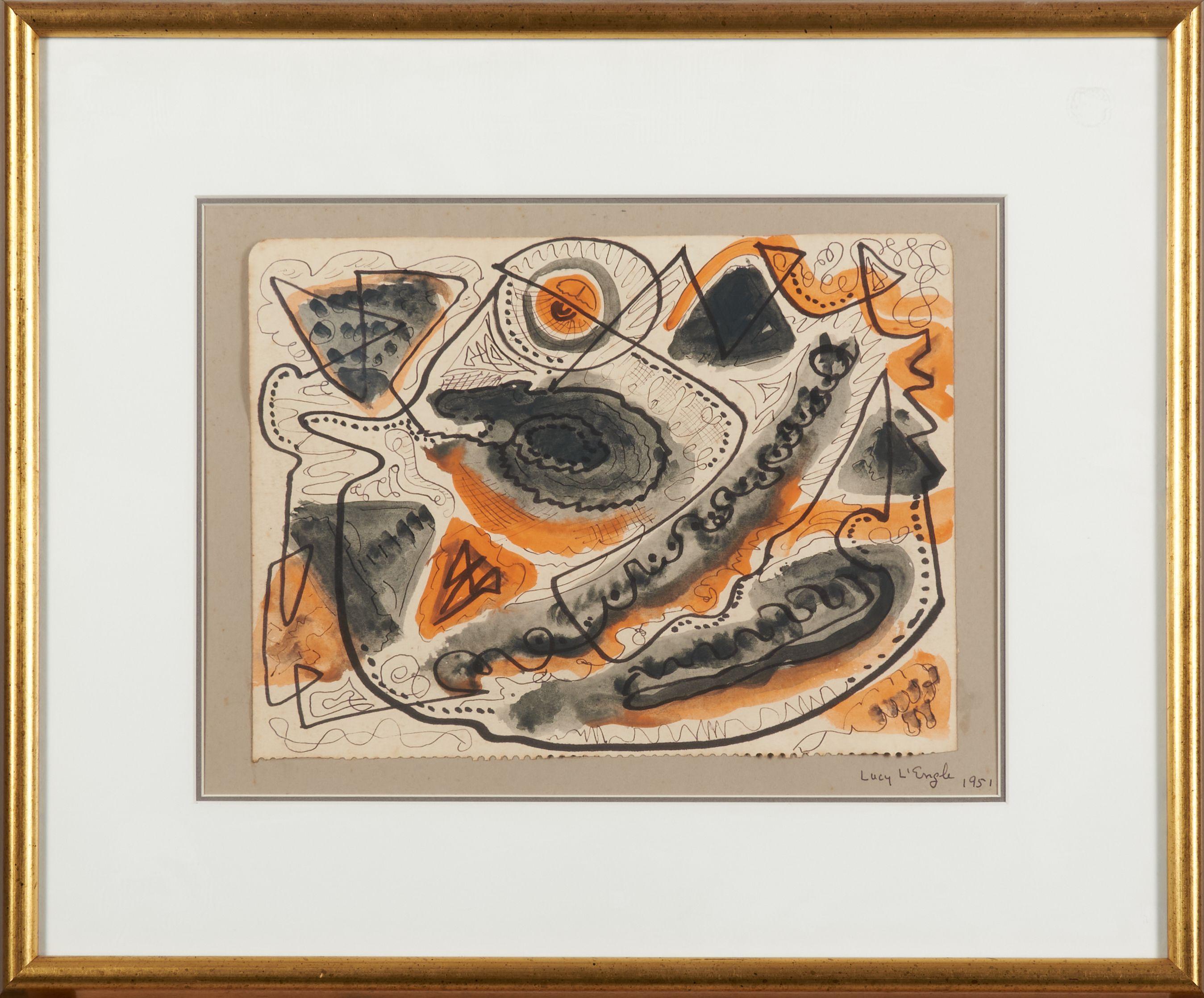 Lucy L\'Engle - Abstract Composition