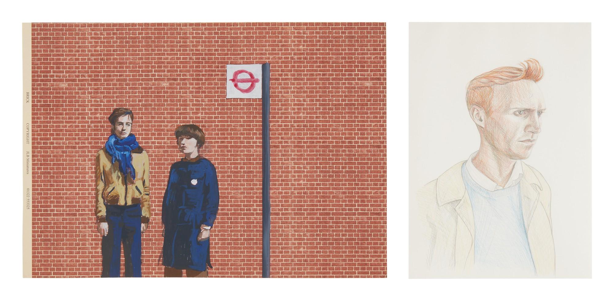 Lucy Mckenzie - I. Untitled (Bi-Curious) | II. Tintin I [2 Works]