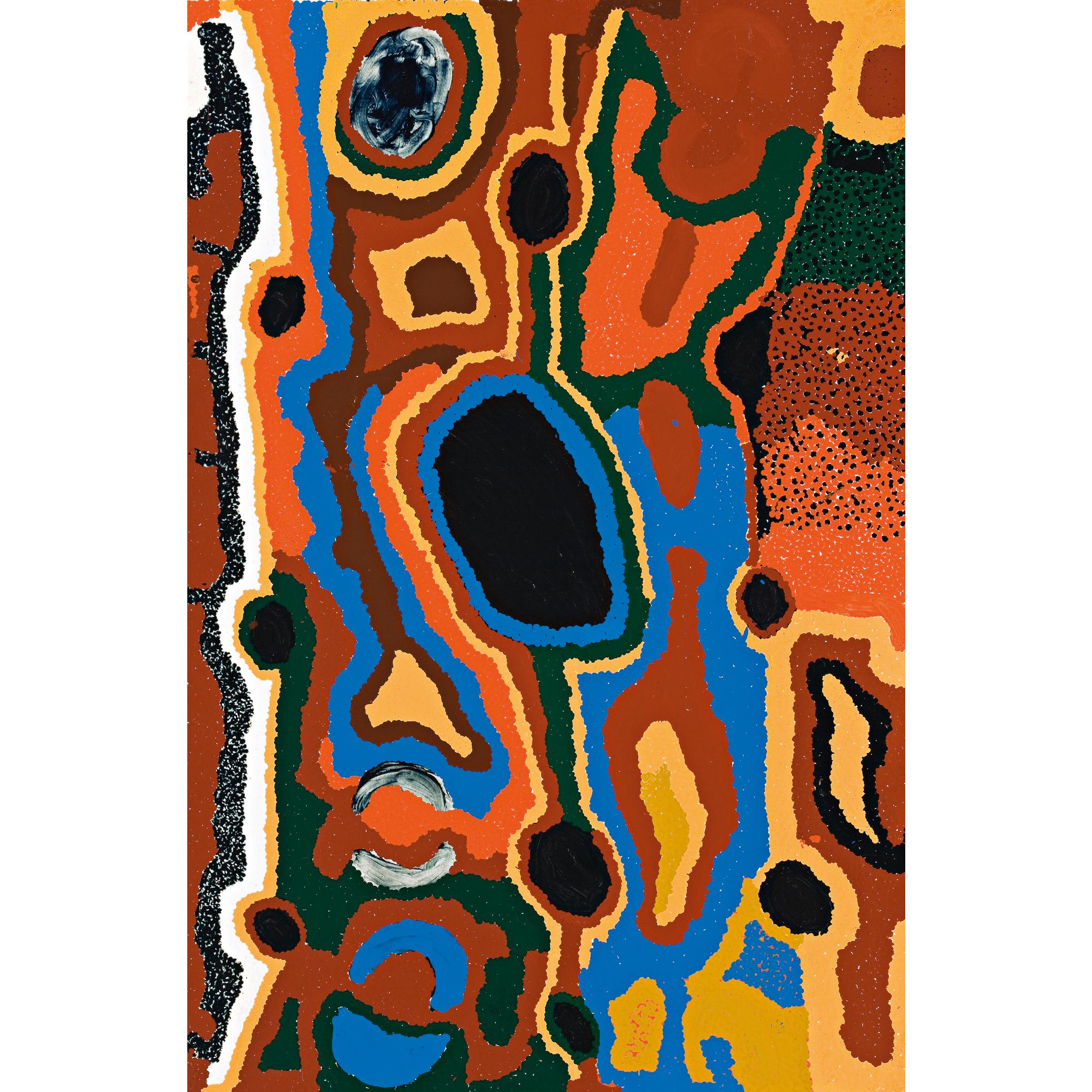 Lucy Yukenbarri Napanangka - Mappa Rockhole In The Great Sandy Desert