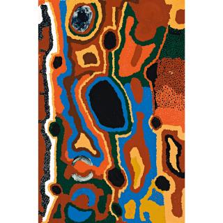 Lucy Yukenbarri Napanangka - Mappa Rockhole In The Great Sandy Desert