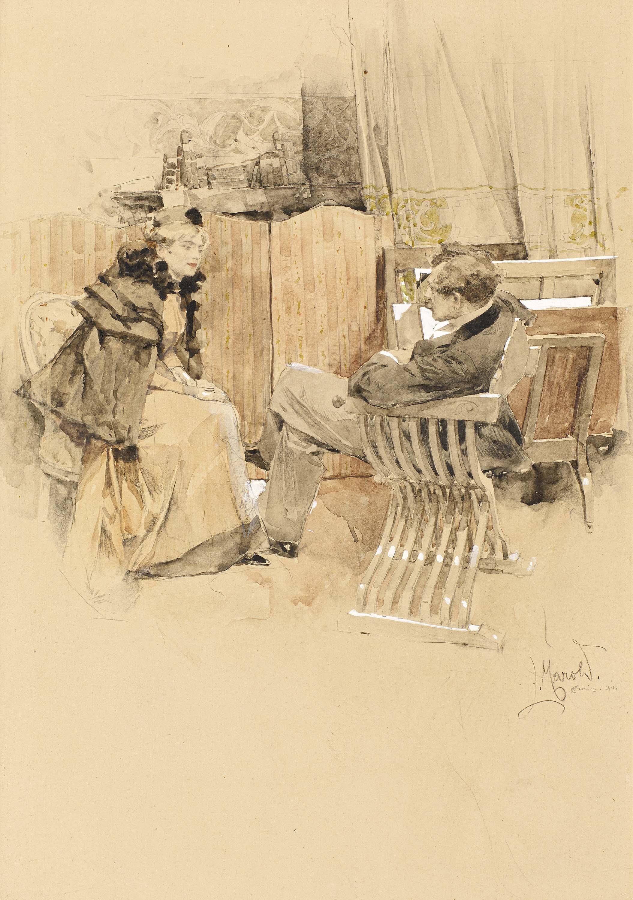 Ludek Marold - Gespräch im Atelier