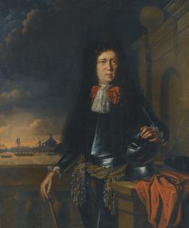 Ludolf Backhuysen - A Portrait Of Jan Van Broeckhuizen (1649-1707)