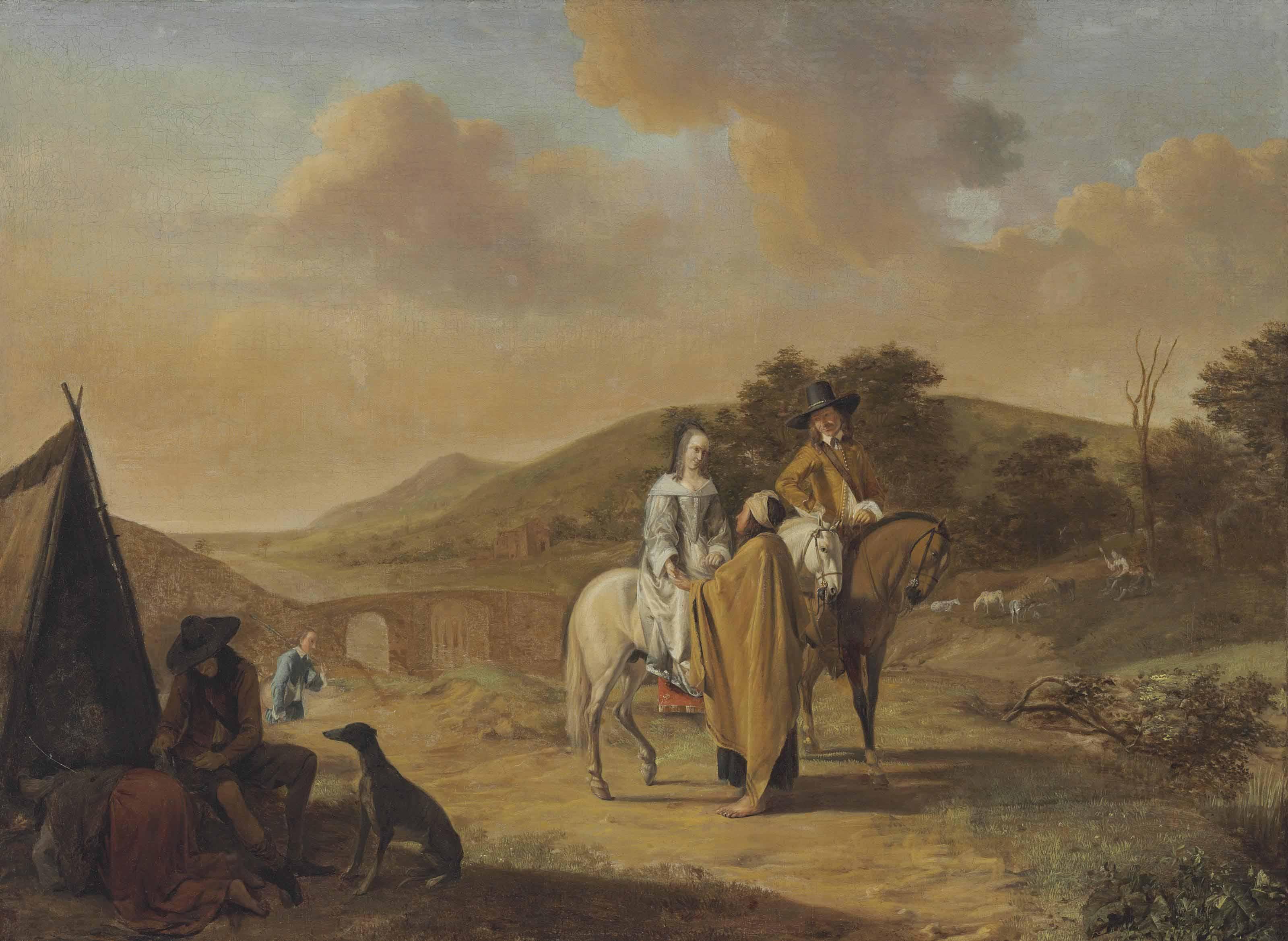 Ludolf De Jongh - The Fortune Teller