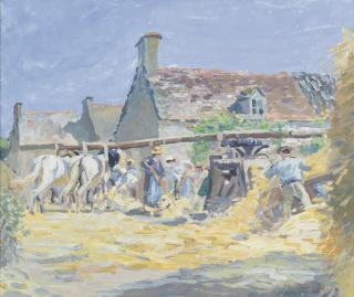 Ludovic Piette - La Fauche Des Foins À Montfoucault