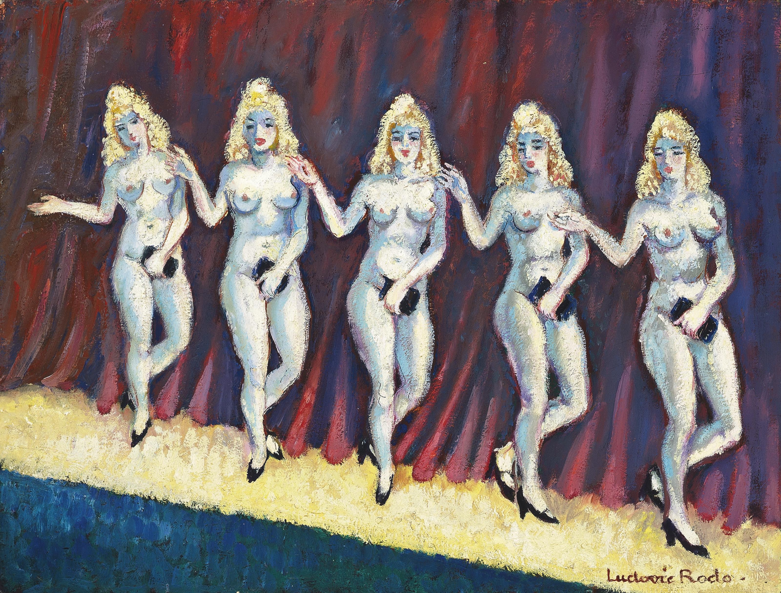 Ludovic Rodo-Pissarro - Cinq sacs à la mains