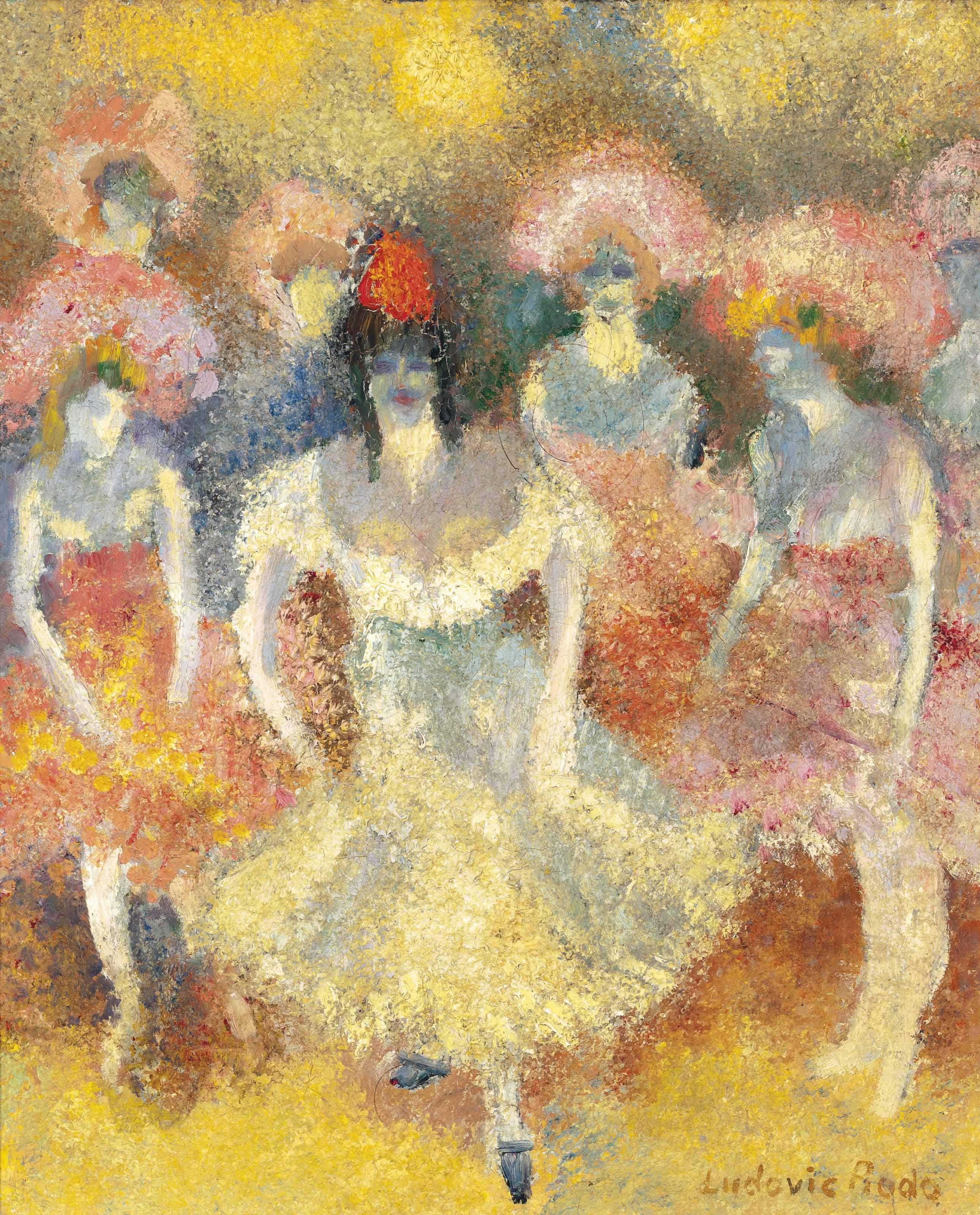 Ludovic-Rodo Pissarro - Danseurs de Cancan