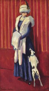 Ludovic Rodo-Pissarro - Femme Au Manchon