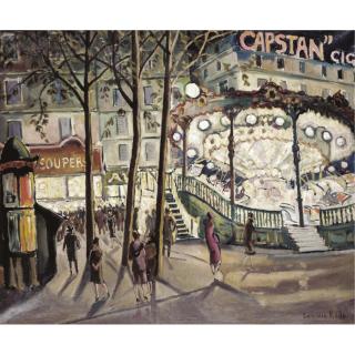Ludovic Rodo Pissarro - Manège À Pigalle