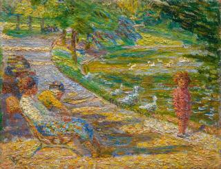 Ludovic Vallee - Beim See im Park