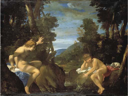 Ludovico Carracci - Salmacis And Hermaphroditus