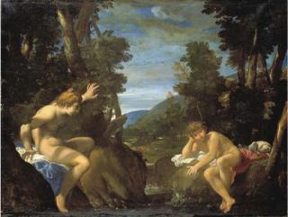 Ludovico Carracci - Salmacis And Hermaphroditus