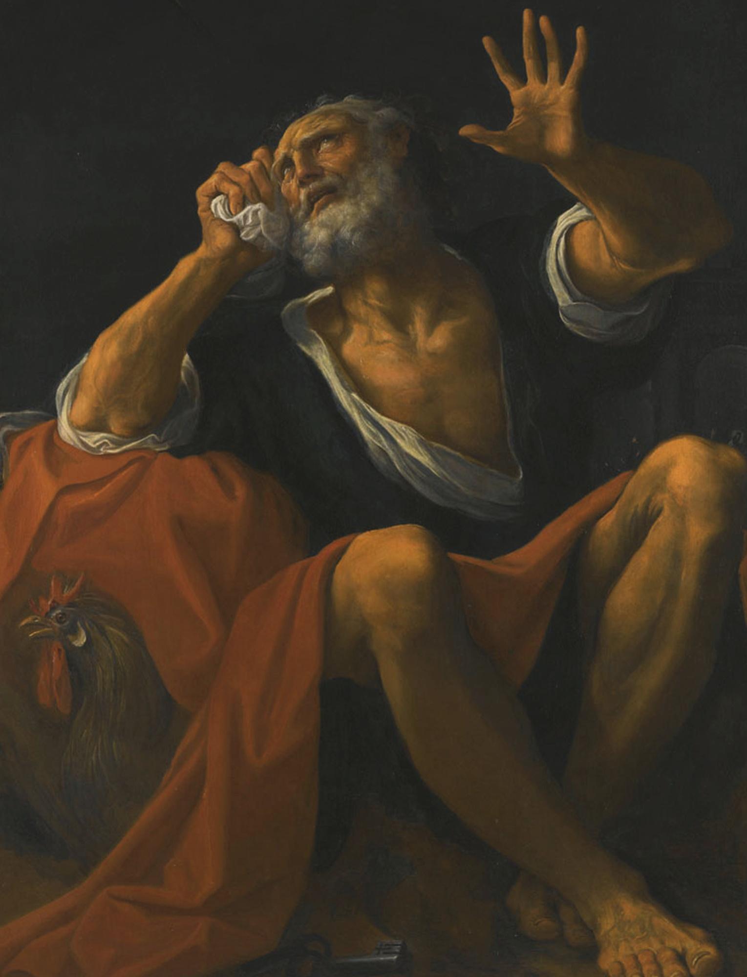 Ludovico Carracci - The Penitent Saint Peter