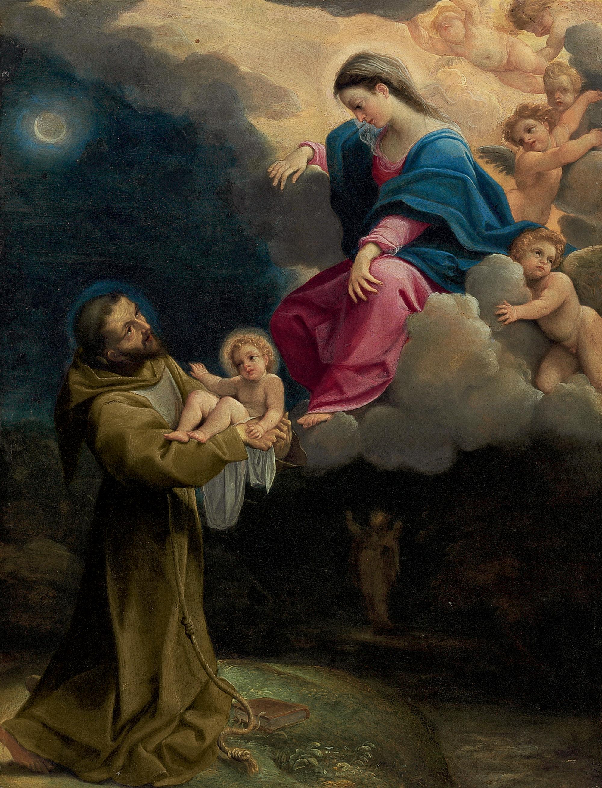 Ludovico Carracci - The Vision of Saint Francis