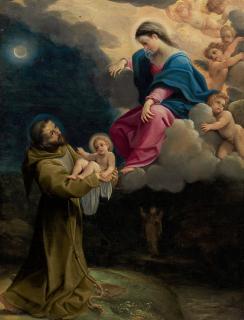 Ludovico Carracci - The Vision of Saint Francis