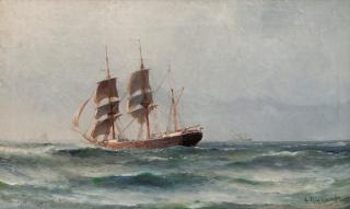 Ludvig Richarde - Segelfartyg