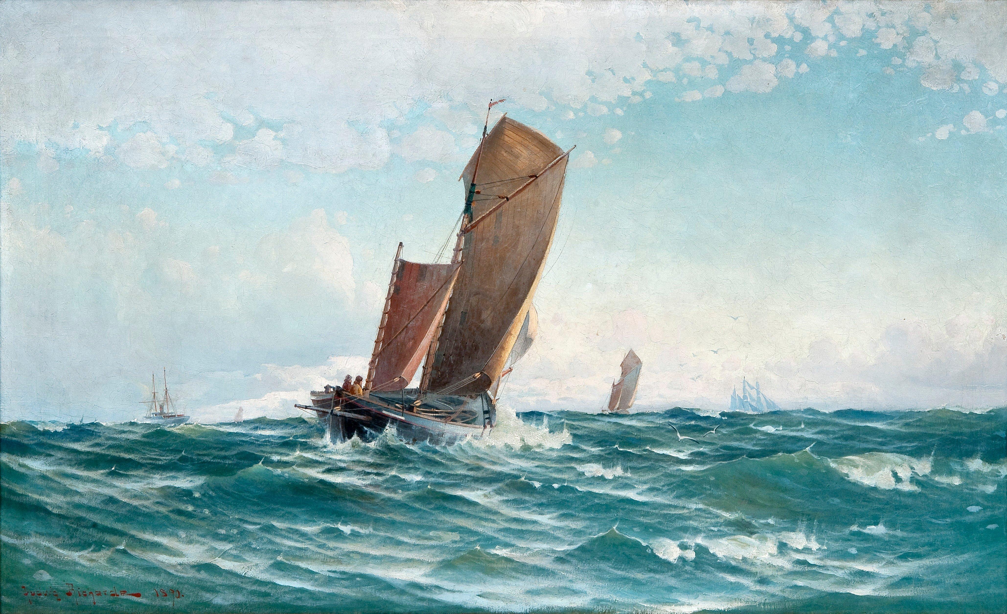 Ludvig Richarde - Segelfartyg