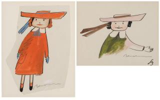 Ludwig Bemelmans - Madeline Studies: Two Works