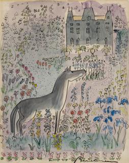 Ludwig Bemelmans - Sketch for \'Madeline in London\' (The One Forgotten)