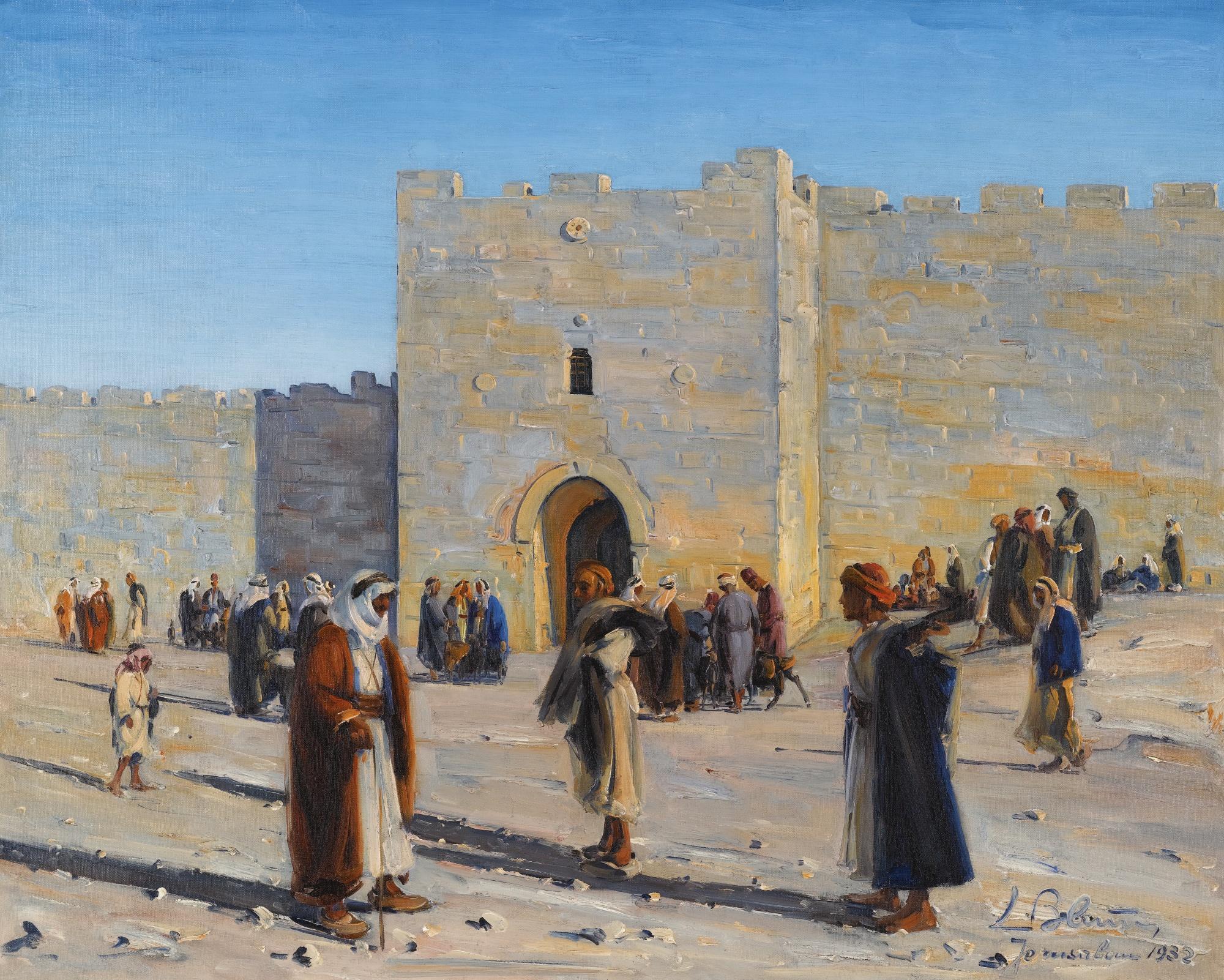 Ludwig Blum - Israeliherod\'S Gate, Jerusalem
