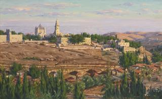 Ludwig Blum - Panorama Of Jerusalem