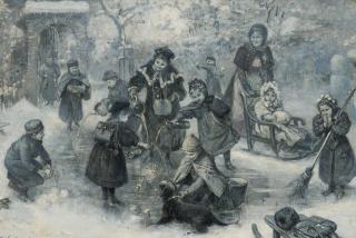 Ludwig Blume-Siebert - Wintervergnügen.