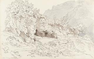 Ludwig Deurer - Im Tal des hl. Benedikt bei Subiaco