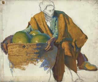 Ludwig Deutsch - A Market Vendor