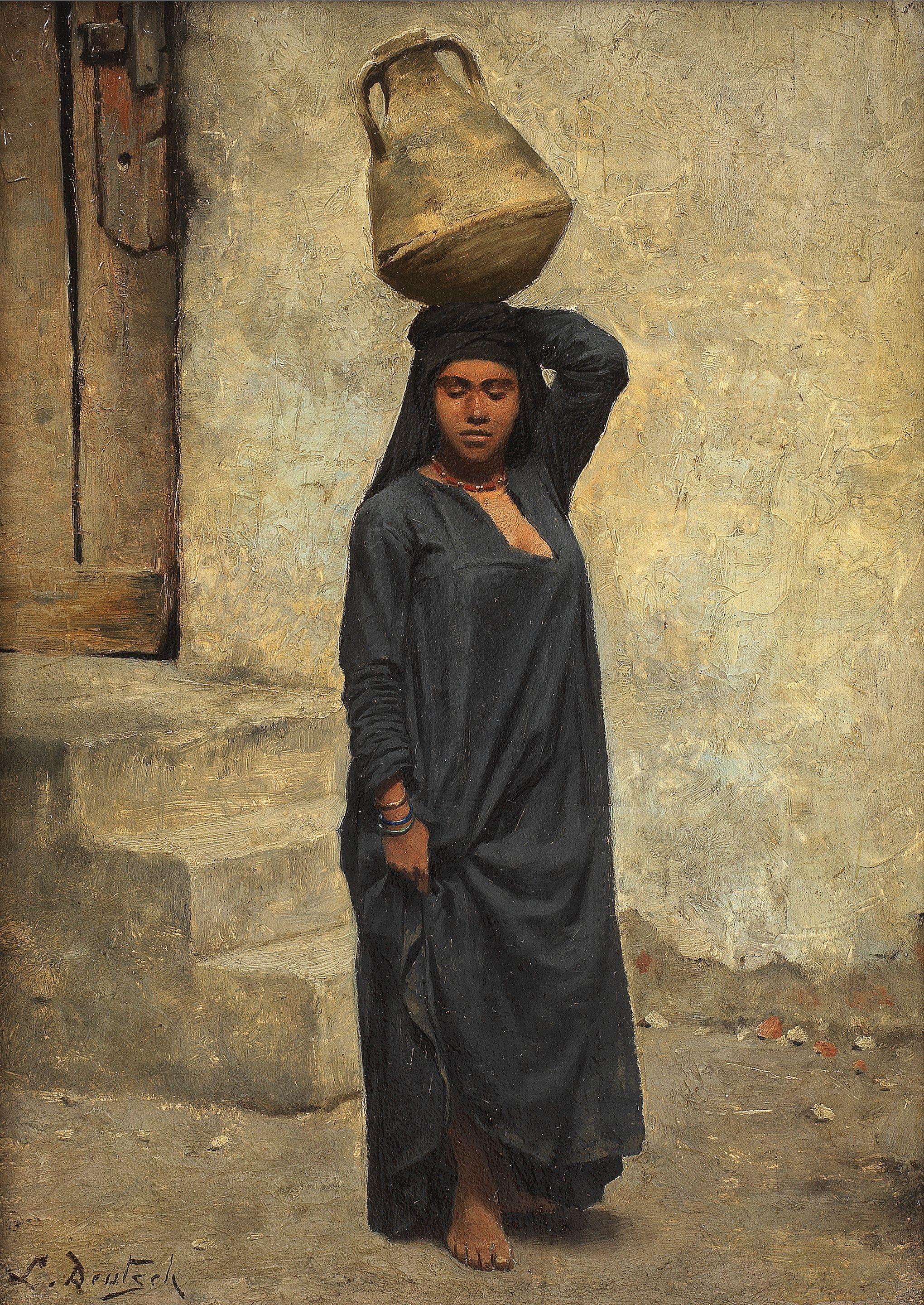 Ludwig Deutsch - An Egyptian water carrier