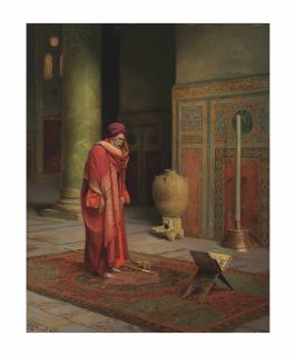 Ludwig Deutsch - At Prayer