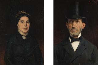 Ludwig Deutsch - Austrian portrait Of Ignaz Deutsch And His Wife: A Pair