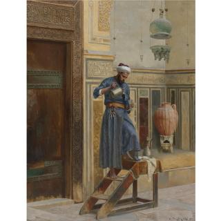 Ludwig Deutsch - Austrian The Lamp Lighter